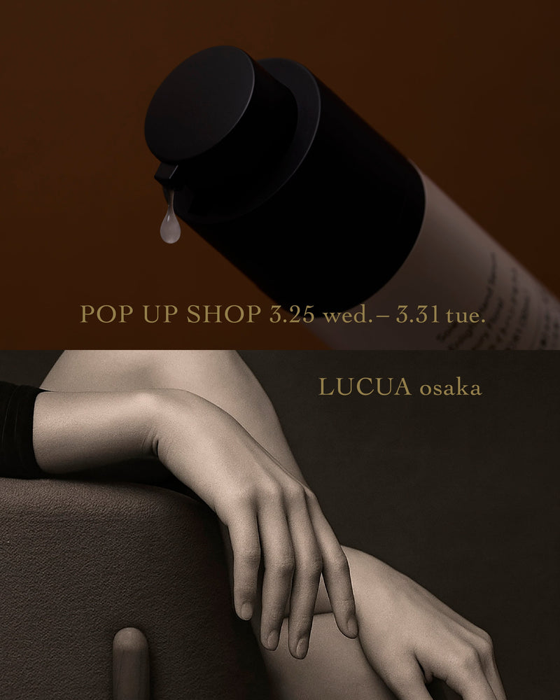 3月25日より【 ルクア大阪 イーレ 3F 】にてPOP-UPを開催