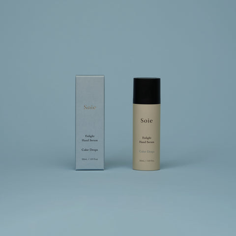 Soie（ソワ）Enlight Hand Serum COLOR DROPS ― 手のためだけに作られた美容液（ハンドセラム）30mL。手の美容ブランド Soie の商品写真（1枚目） | Soie (Sowa) Enlight Hand Serum COLOR DROPS: a beauty serum made only for the hands (hand serum), 30 mL. Product photo from the hand beauty brand Soie